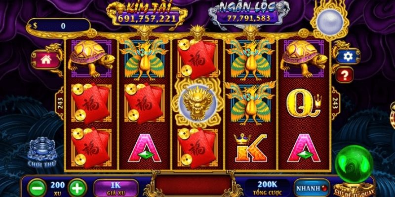 Slot kho tàng ngũ long là game trúng nhiều jackpot