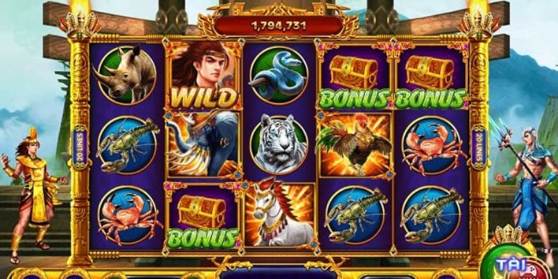 Slot Sơn Tinh Thủy Tinh mang lại trải nghiệm thú vị
