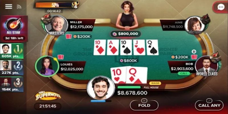 Luật cơ bản game cược xì tố trực tuyến