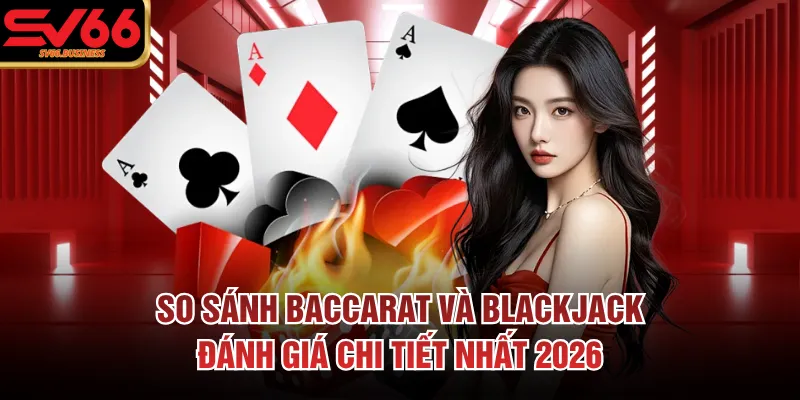 So Sánh Baccarat Và Blackjack Đánh Giá Chi Tiết Nhất 2026