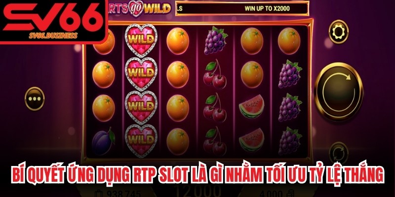 Bí quyết ứng dụng RTP slot là gì nhằm tối ưu tỷ lệ thắng