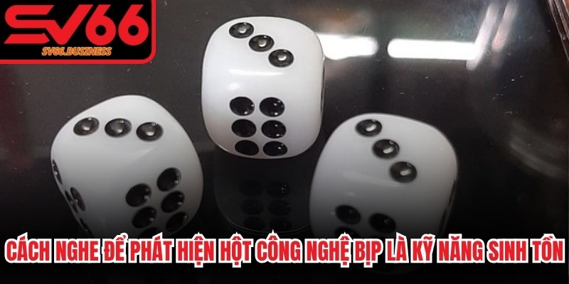 Cách nghe để phát hiện hột công nghệ bịp là kỹ năng sinh tồn