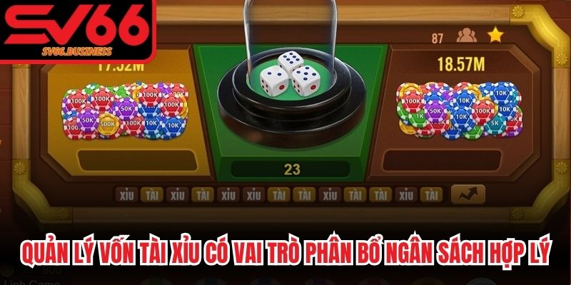 Quản lý vốn Tài Xỉu có vai trò xây dựng nguyên tắc phân bổ ngân sách hợp lý