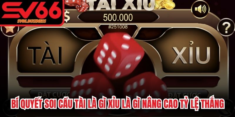 Bí quyết soi cầu tài là gì xỉu là gì nâng cao tỷ lệ chiến thắng